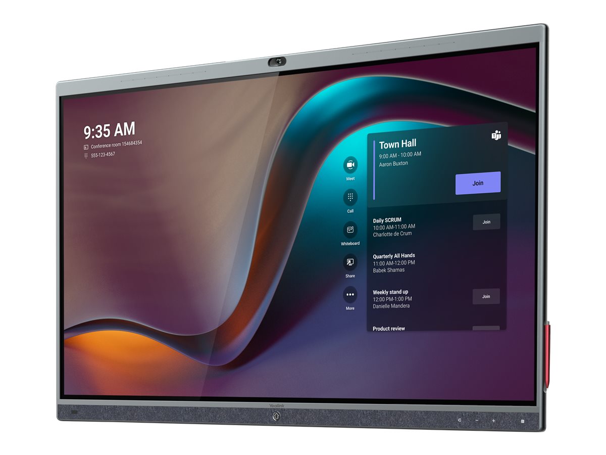 Yealink MeetingBoard 86 Pro LED-bagbelyst LCD fladt paneldisplay 3840 x 2160 86"