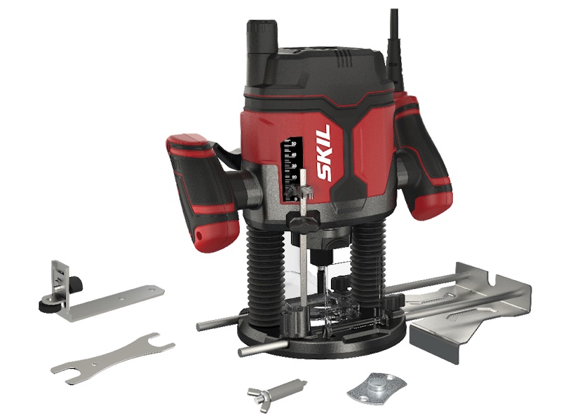 Skil 1860AA Overfræser 230V 6mm/6.35mm/8mm 1400W