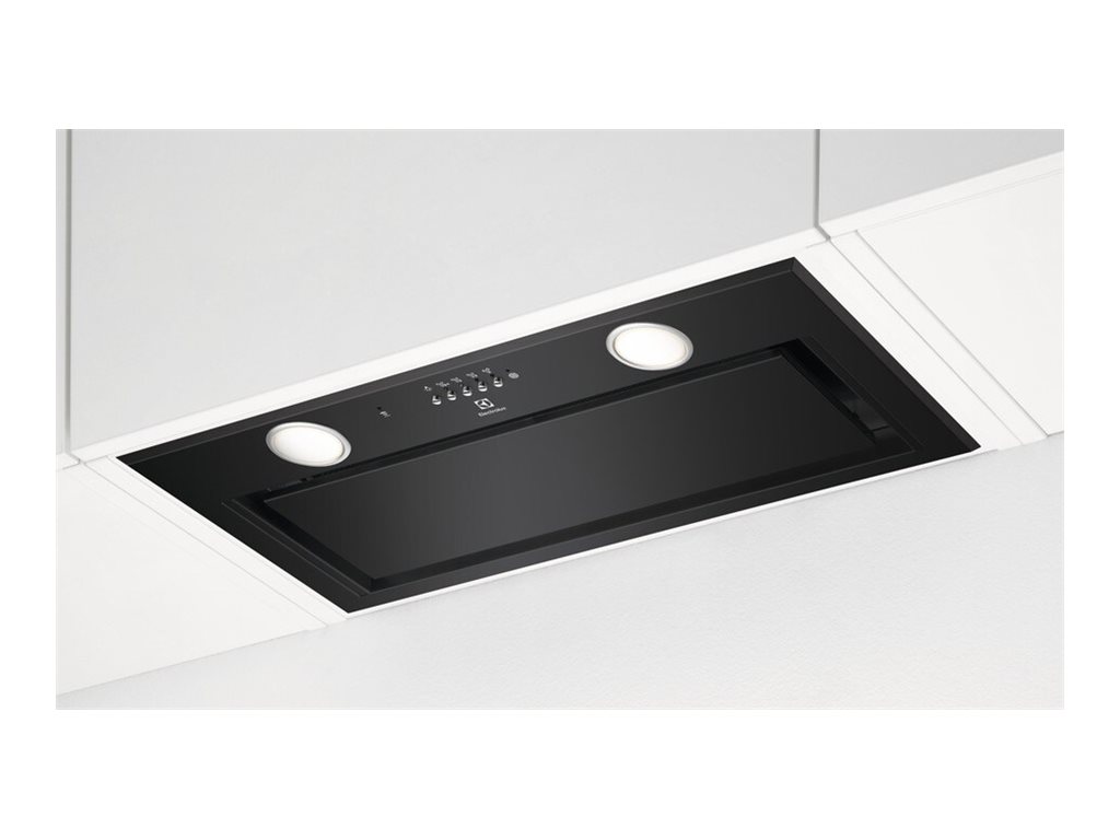 Emhætte indbygning Electrolux LFG716R, sort - 700 m³/t, A