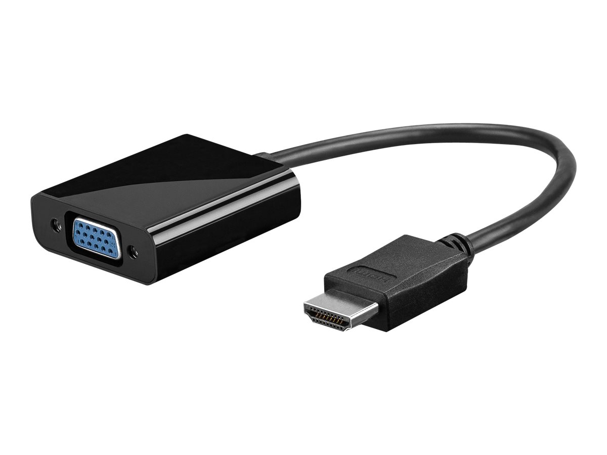 Goobay HDMI til VGA Adapter - Sort (Full HD 1080p)