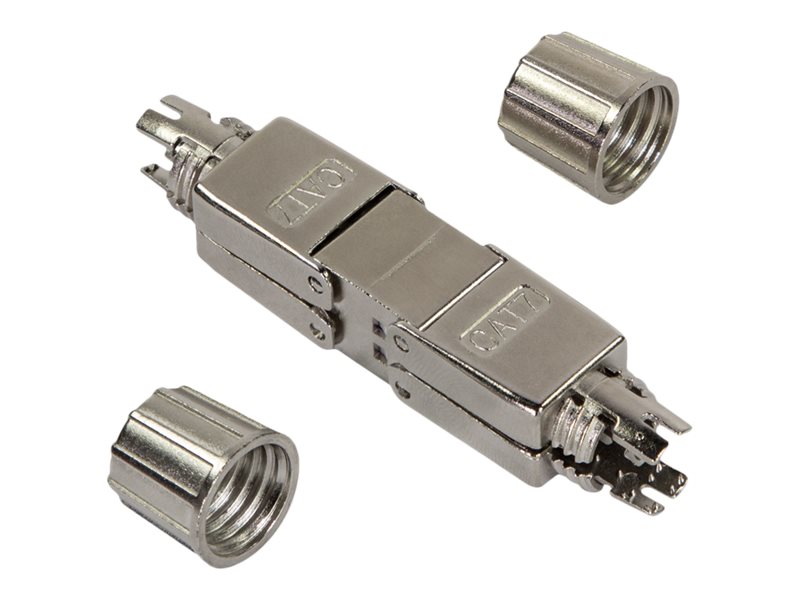 Field assembly cable connector, Cat.7, shielded, slim type