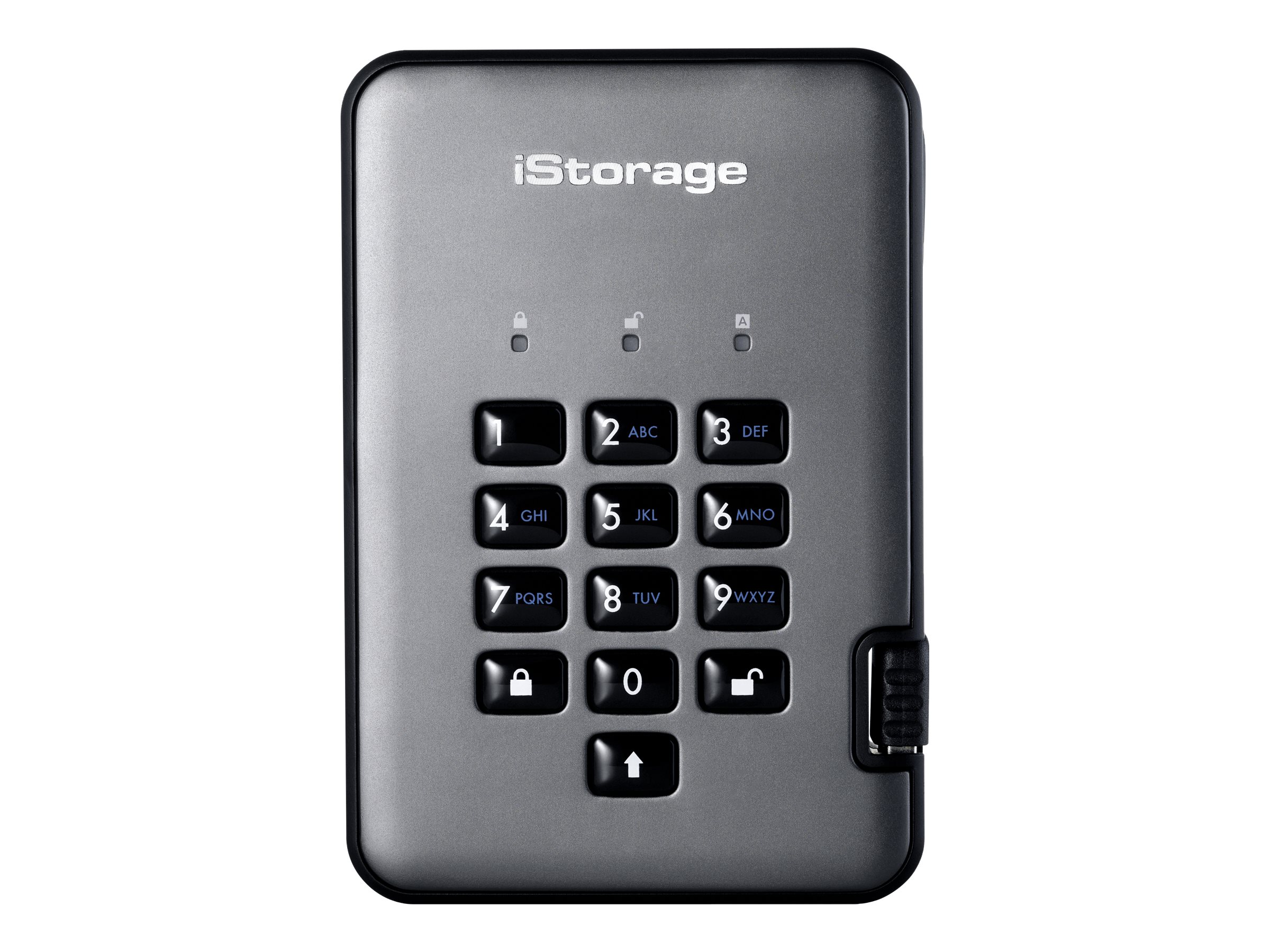 Istorage Diskashur Pro2 Ssd 256-bit 512gb Nato Classified Usb-a Sort