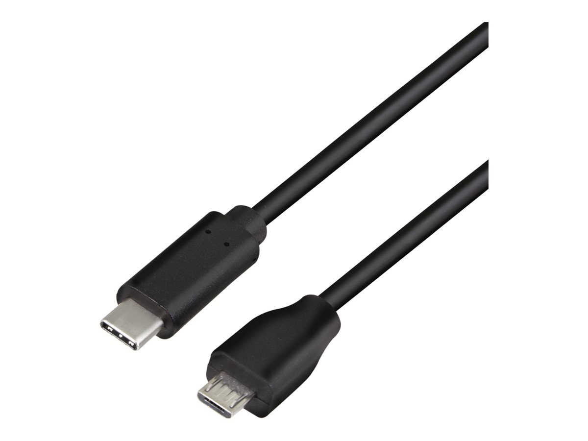 LogiLink USB Type-C kabel 50cm Sort