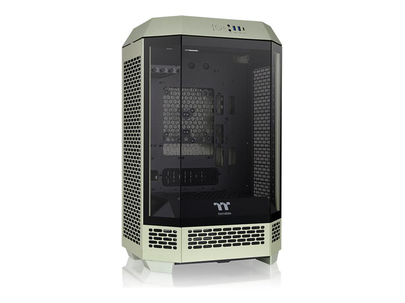 Thermaltake The Tower 300 Tårn Mini ITX / micro ATX Ingen strømforsyning Grøn