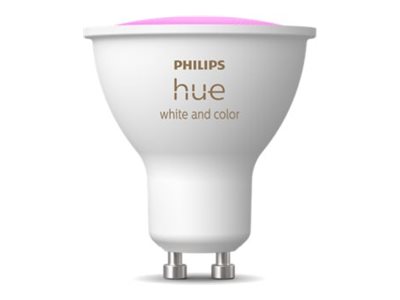 Philips Hue White and Color Ambiance LED-spot lyspære 4.2W E 400lumen 2000-6500K Multifarvet/varmt til køligt hvidt lys