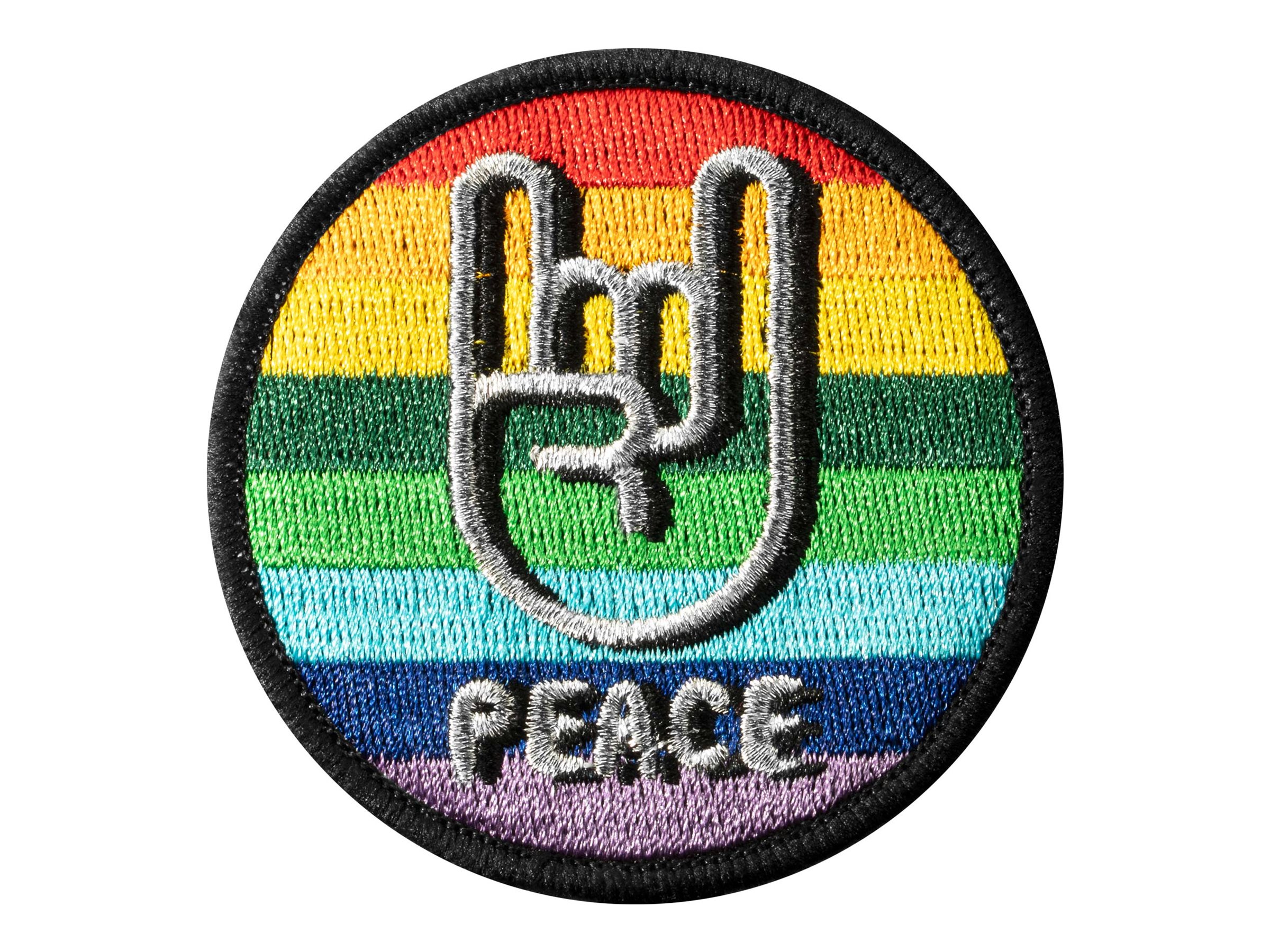 MAGMOJI Badge Peace Logo badge Flerfarvet