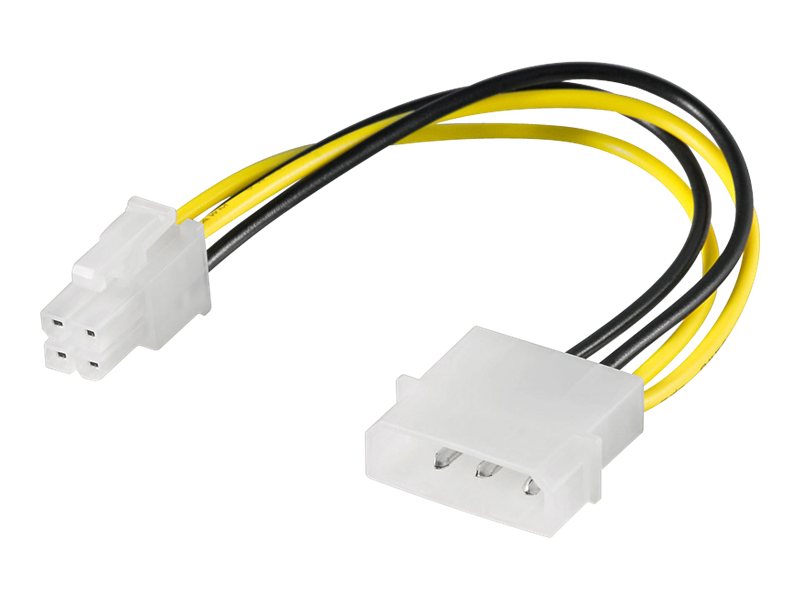 Pro PC power cable/adapter 5.25 inch male to ATX12 P4 4-pin