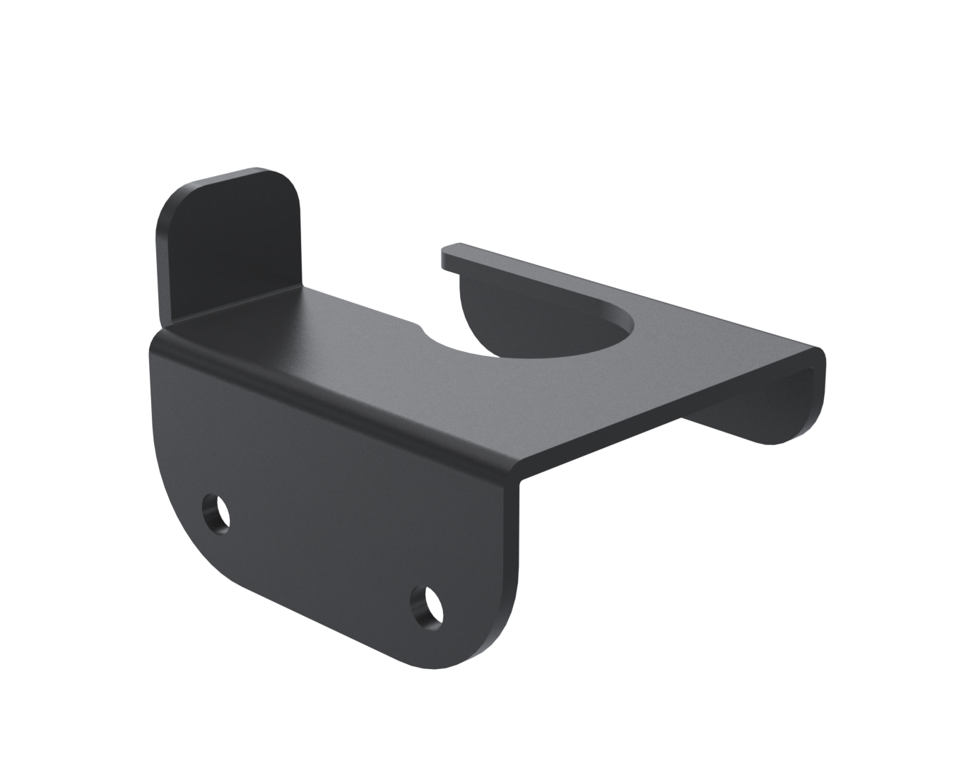 Ergonomic Solutions SpacePole Payment DTS102-02 tilbehør til POS-system POS-montering Sort Metal