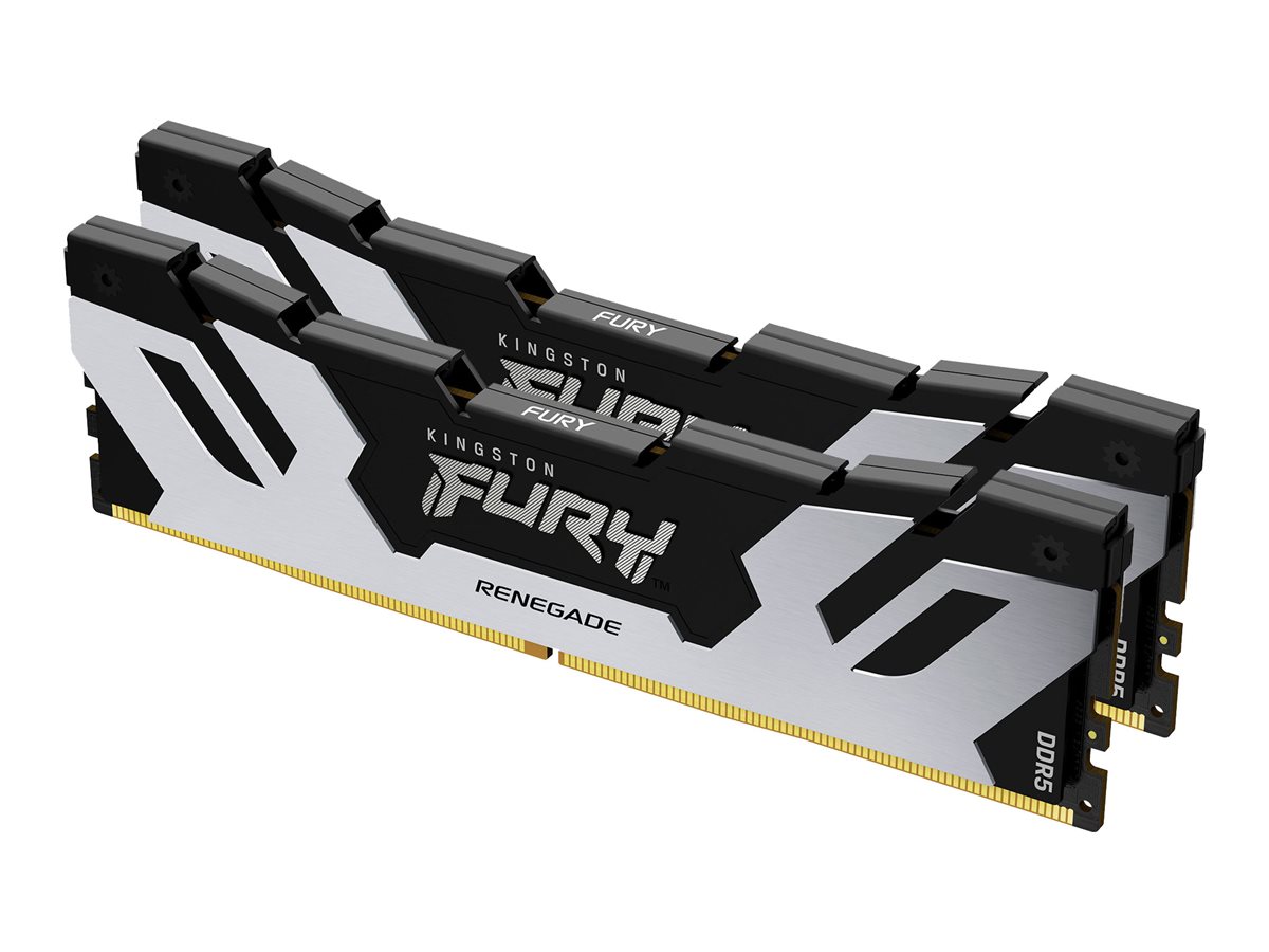 Kingston FURY Renegade DDR5-6400 - 96GB - CL32 - Dual Channel (2 pcs) - Intel XMP - Sort