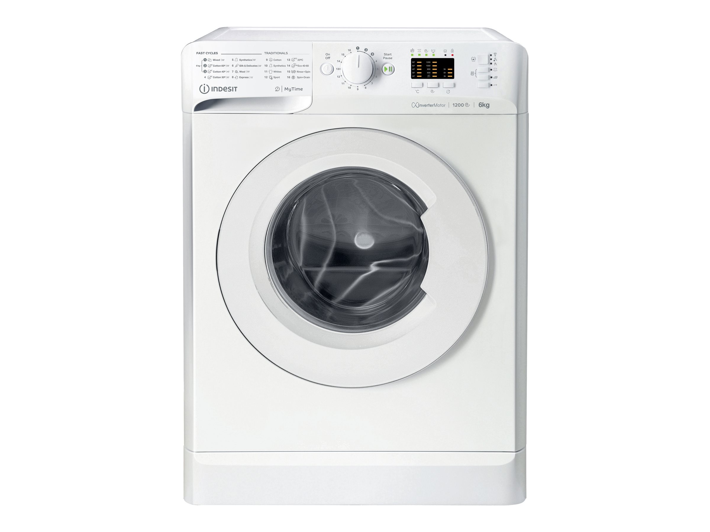 Indesit MyTime MTWSA 61294 W EE Vaskemaskine Vaskemaskine