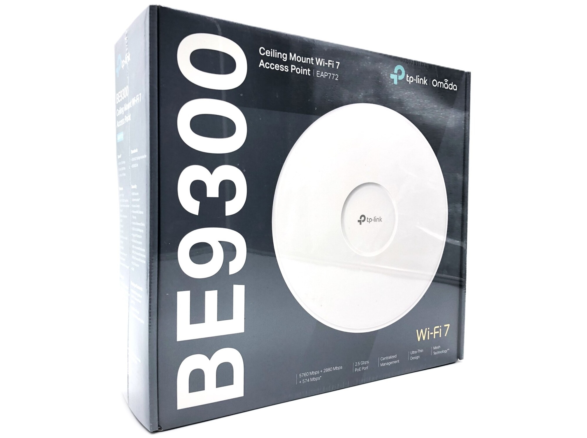 TP-Link Omada EAP772 WLAN adgangspunkt 9300 Mbit/s Hvid