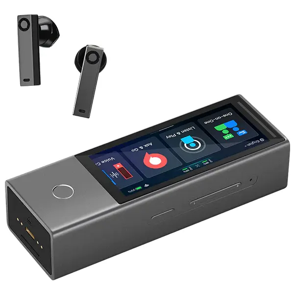 Timekettle X1 AI Interpreter Hub Oversættelsesenhed Sort