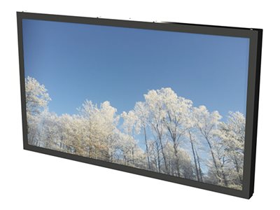 HI-ND EASY mounting kit - landscape - for LCD display - black - Maks - Maks størrelse 49"