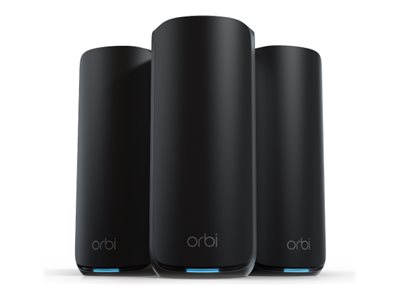 Netgear Orbi 870 Series RBE873 - Wi-Fi system - Wi-Fi 7 - desktop - Mesh router 802.11a/b/g/n/ac/ax/be (Wi-Fi 7)