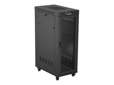 Lanberg FF01 series - rack - 600 x 1000 flat pack with mesh door LCD - 32U