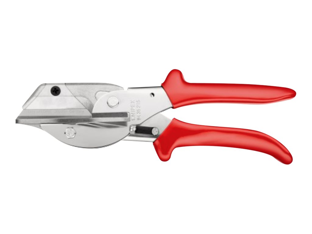 KNIPEX 94 35 215 kabelsaks - håndkabelsaks, rød håndtag, 215 mm