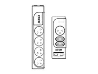 Ever Office Plus - surge protector - 2500 Watt - 6000 VA