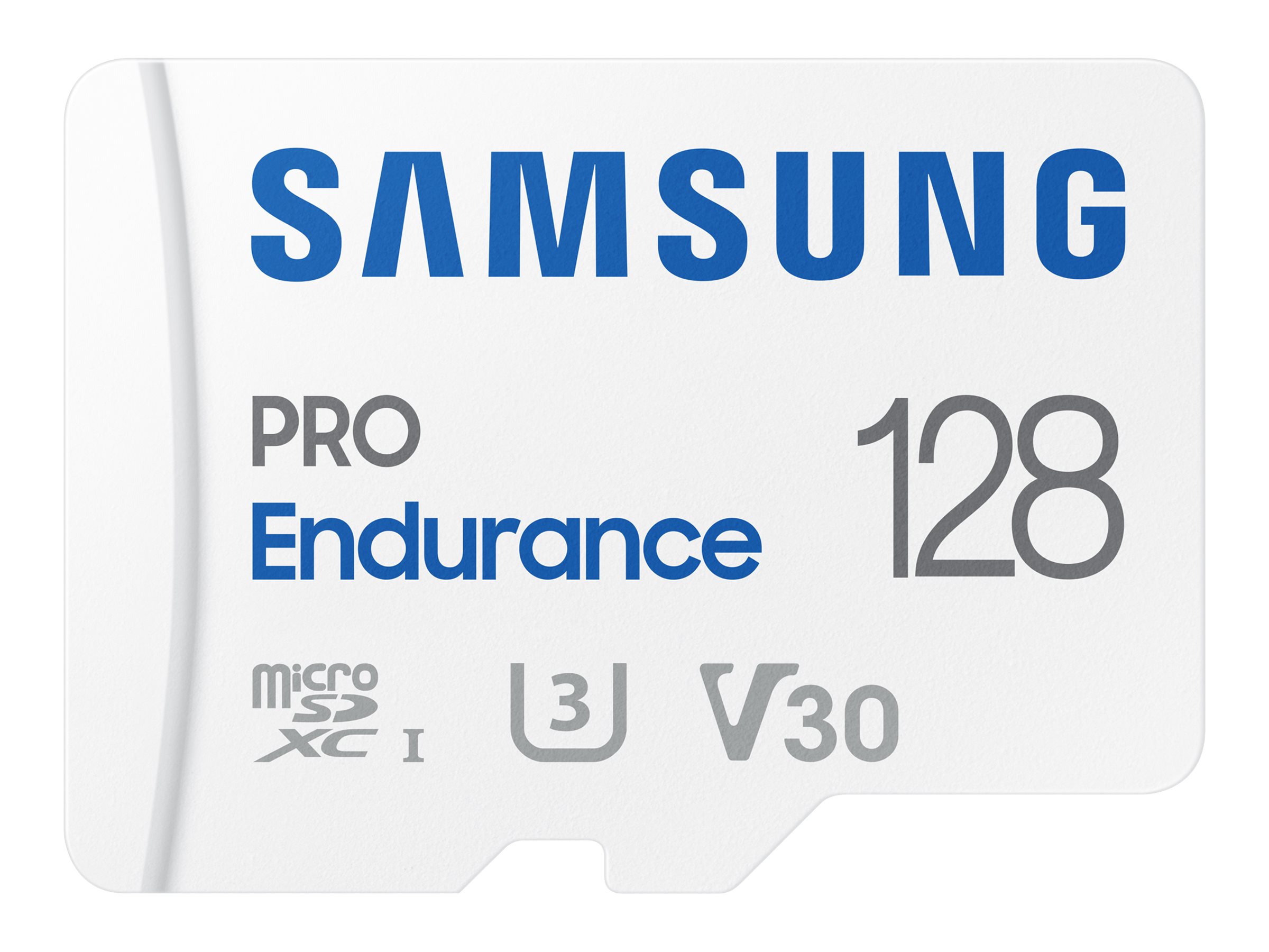 MicroSD-hukommelseskort Samsung Pro Endurance 128 GB med SD-adapter
