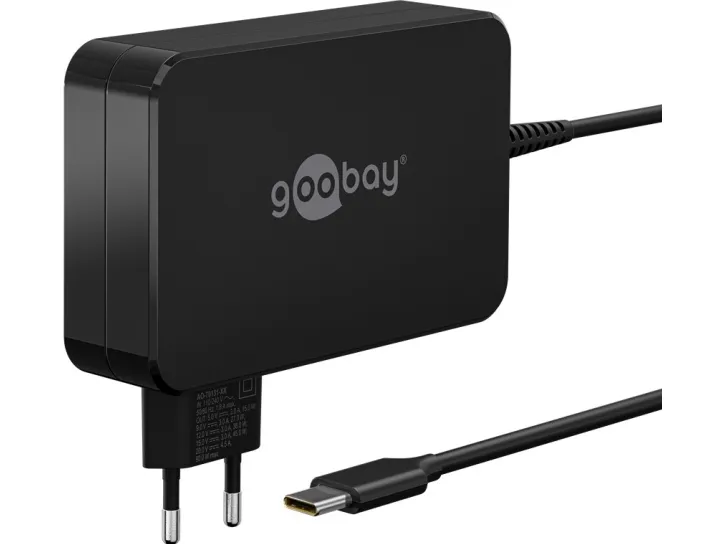 goobay USB-C 90W Laptop Strømforsyningsadapter