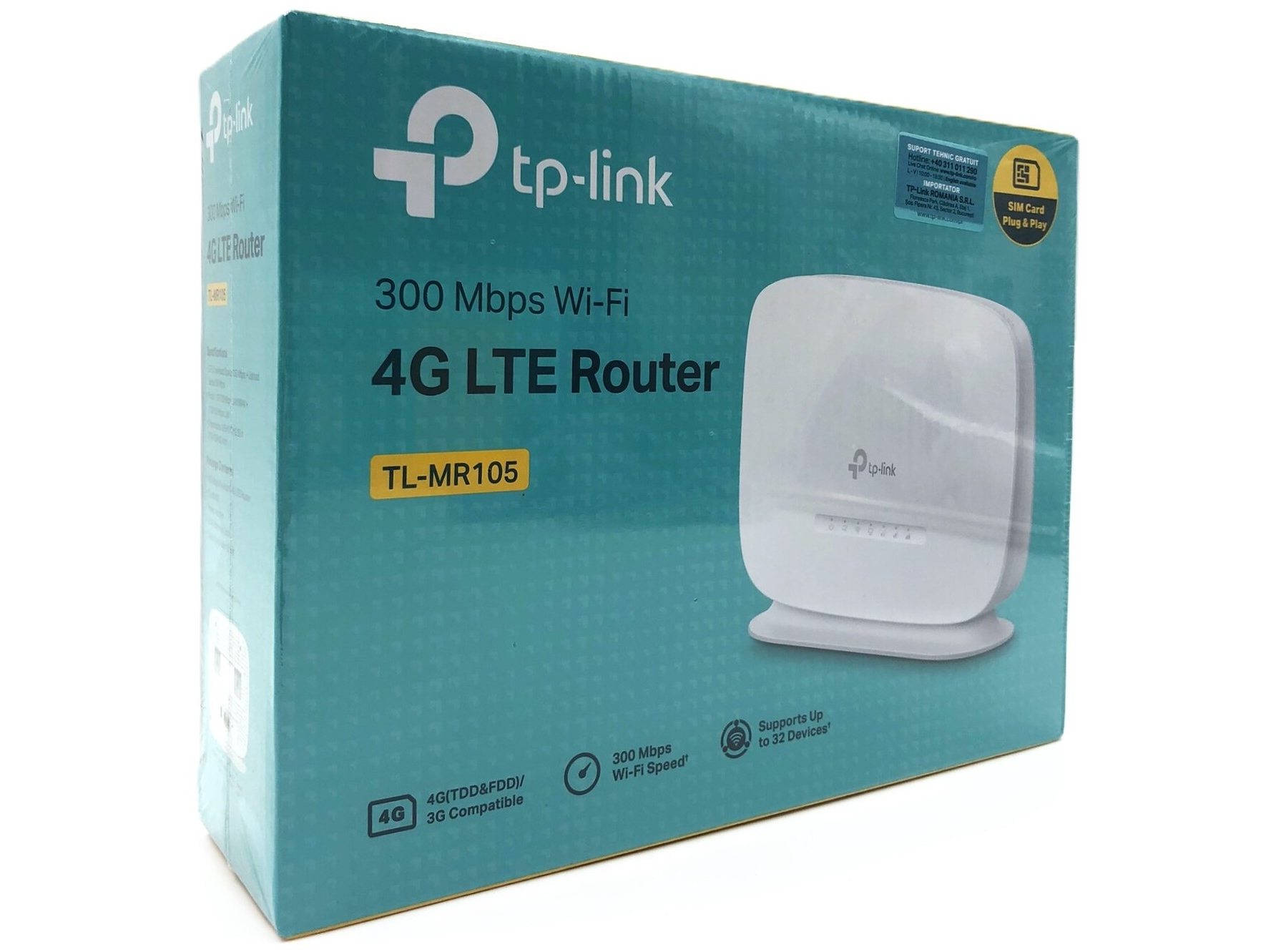 TP-Link TL-MR105 V1 Trådløs router Desktop