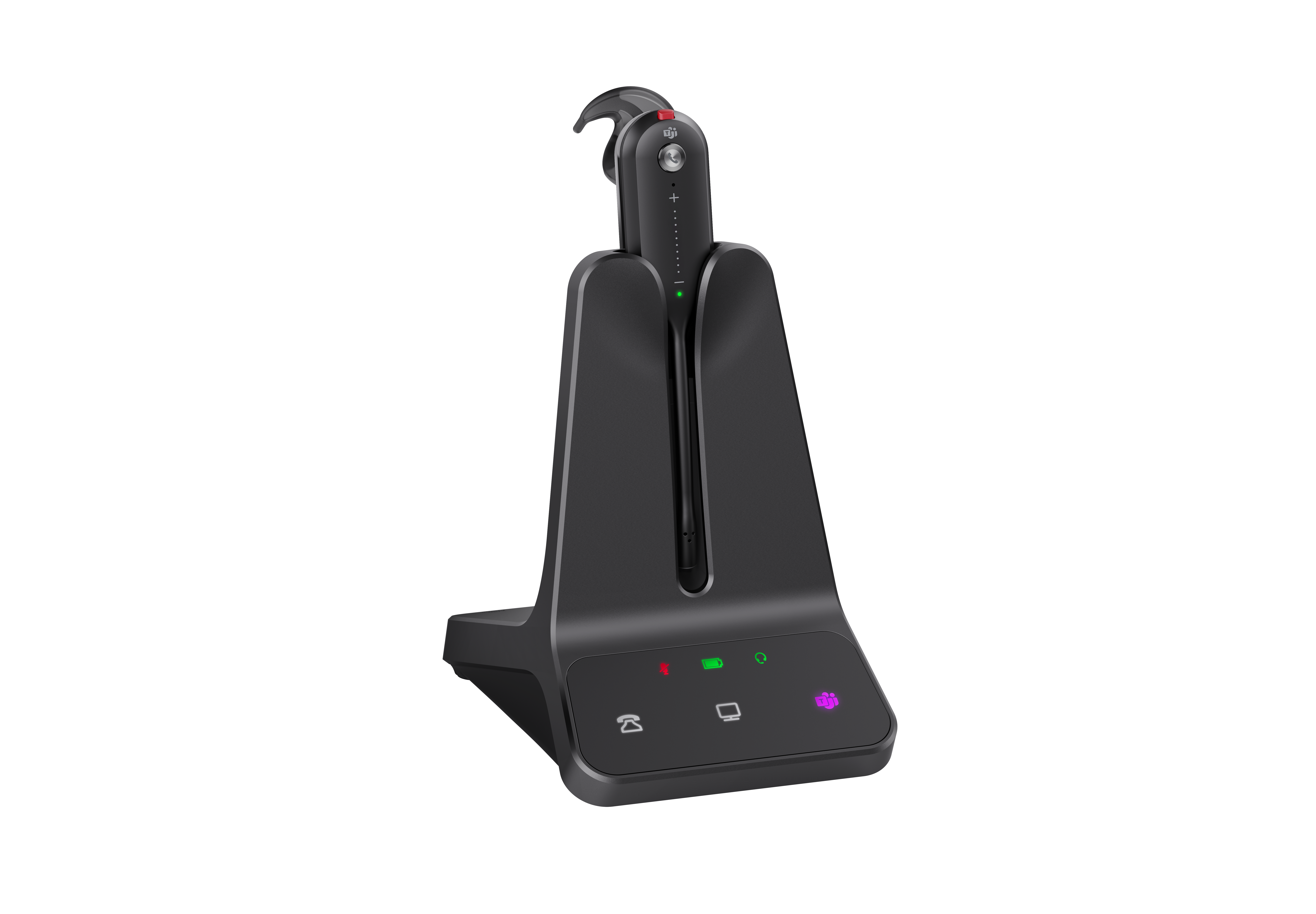 Yealink WH63 E2 Teams Trådløs Hovedtelefoner Sort