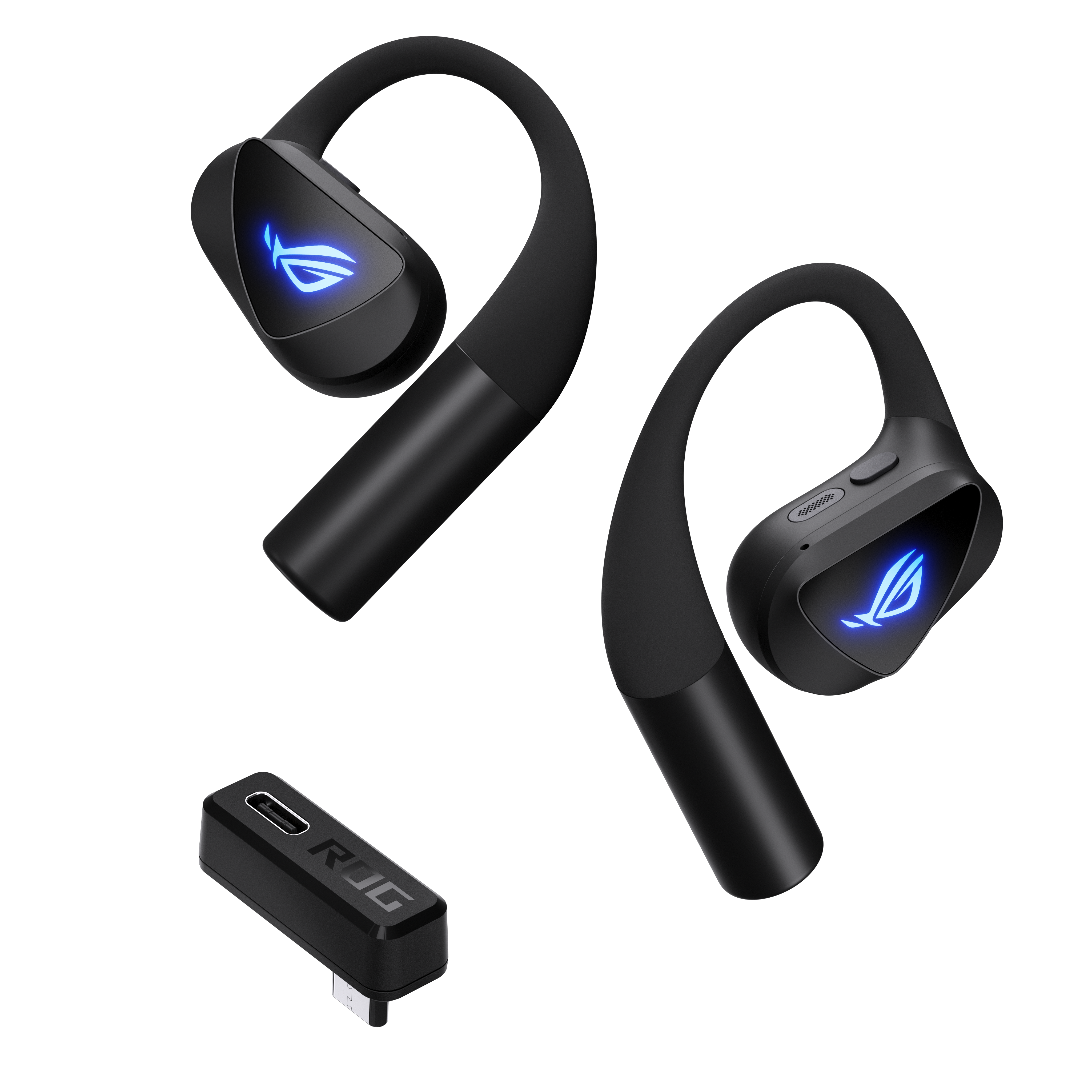 ASUS ROG Cetra Open Wireless TWS earbuds Høretelefoner Sort billede