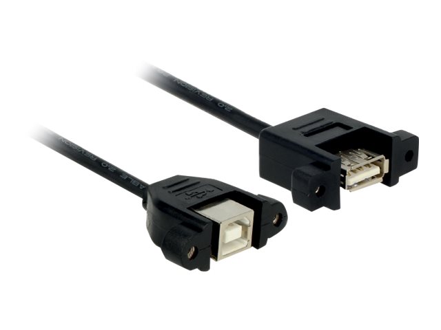 Delock USB-adapter 25cm Sort