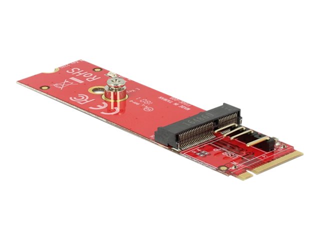 DeLOCK Converter M.2 KeyM male>M.2 Key E slot USB PCIe modules