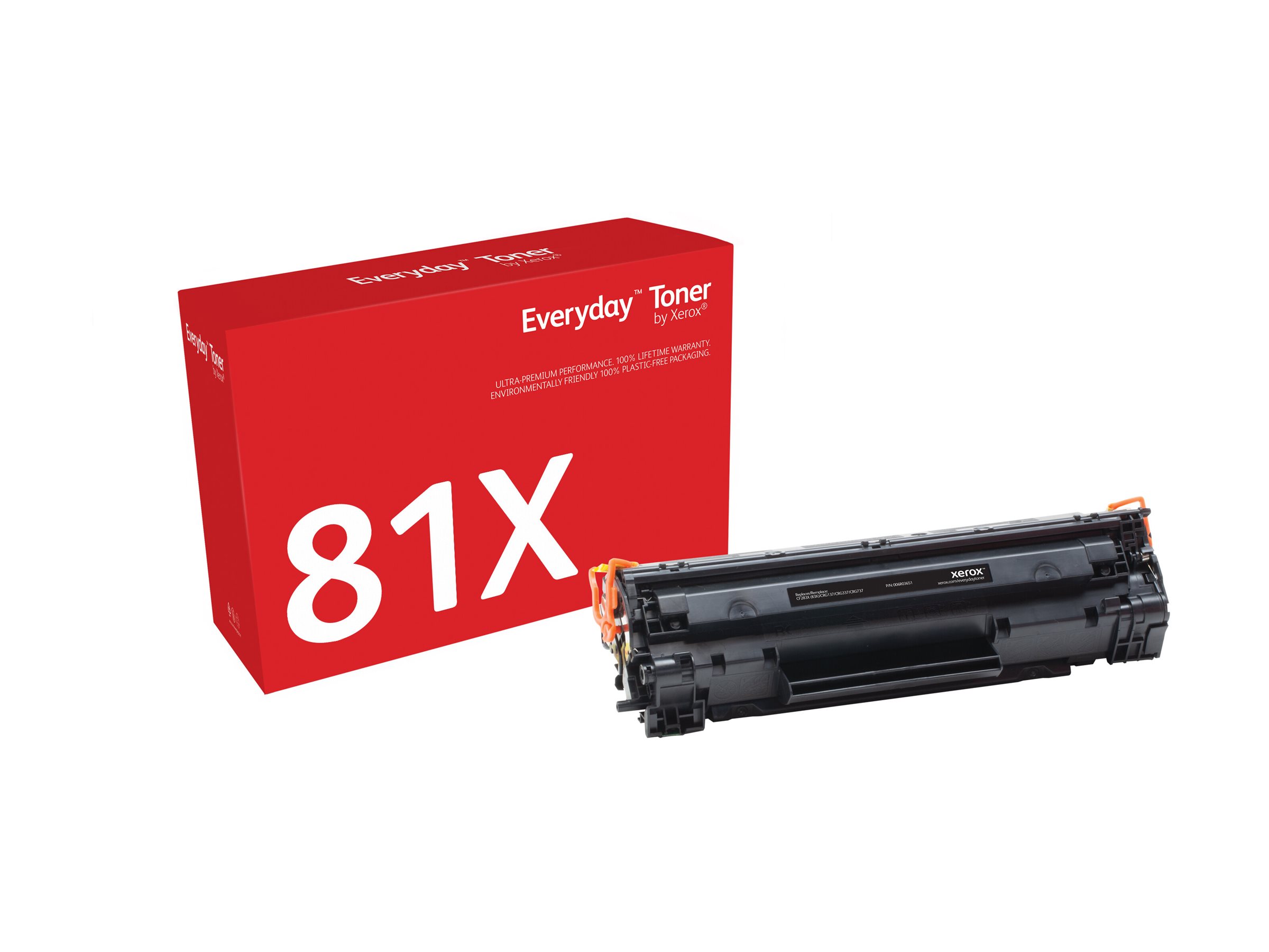 Xerox 006R03651 / Alternative for: HP 83X / CF283X Canon CRG-137 / Black Toner - High Yield