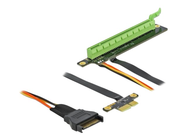 Delock PCI Express x1 to x16 with flexible cable - Udvidelseskort