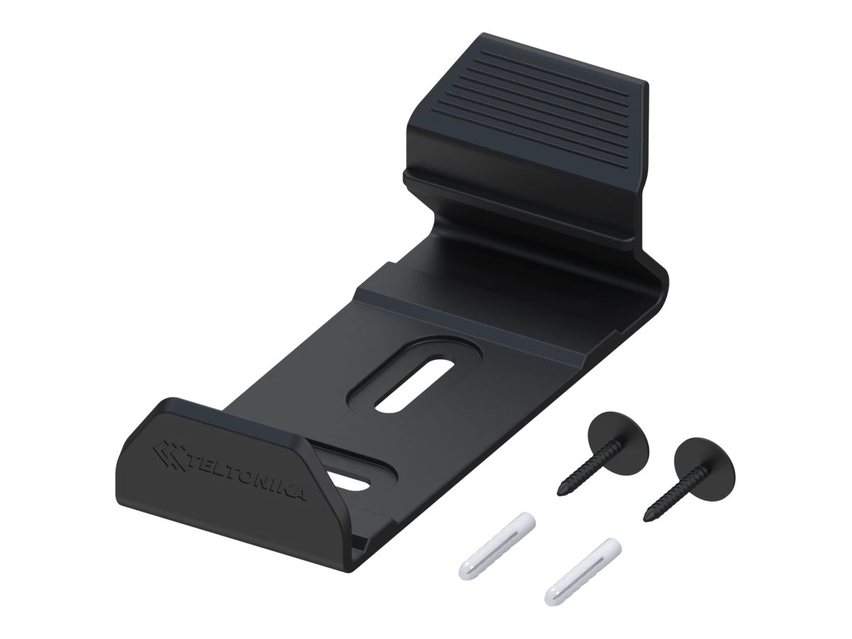 Teltonika Surface Clip Holder Kit Plastic Black (incl. Screws)