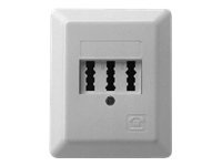 ZE KOMMUNIKATIONSTECHNIK 3x6 Standard Hvid