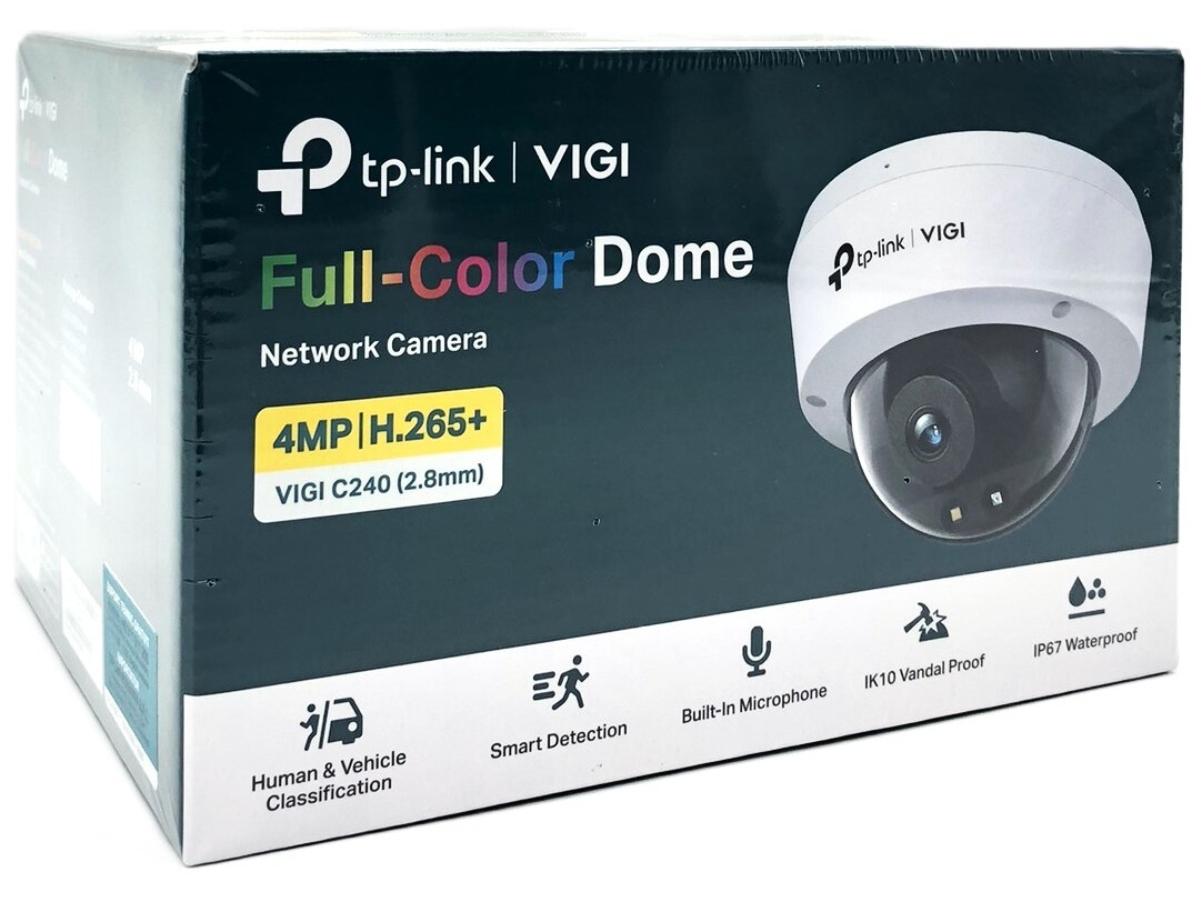 TP-Link VIGI C240 V1 Netværksovervågningskamera 2560 x 1440
