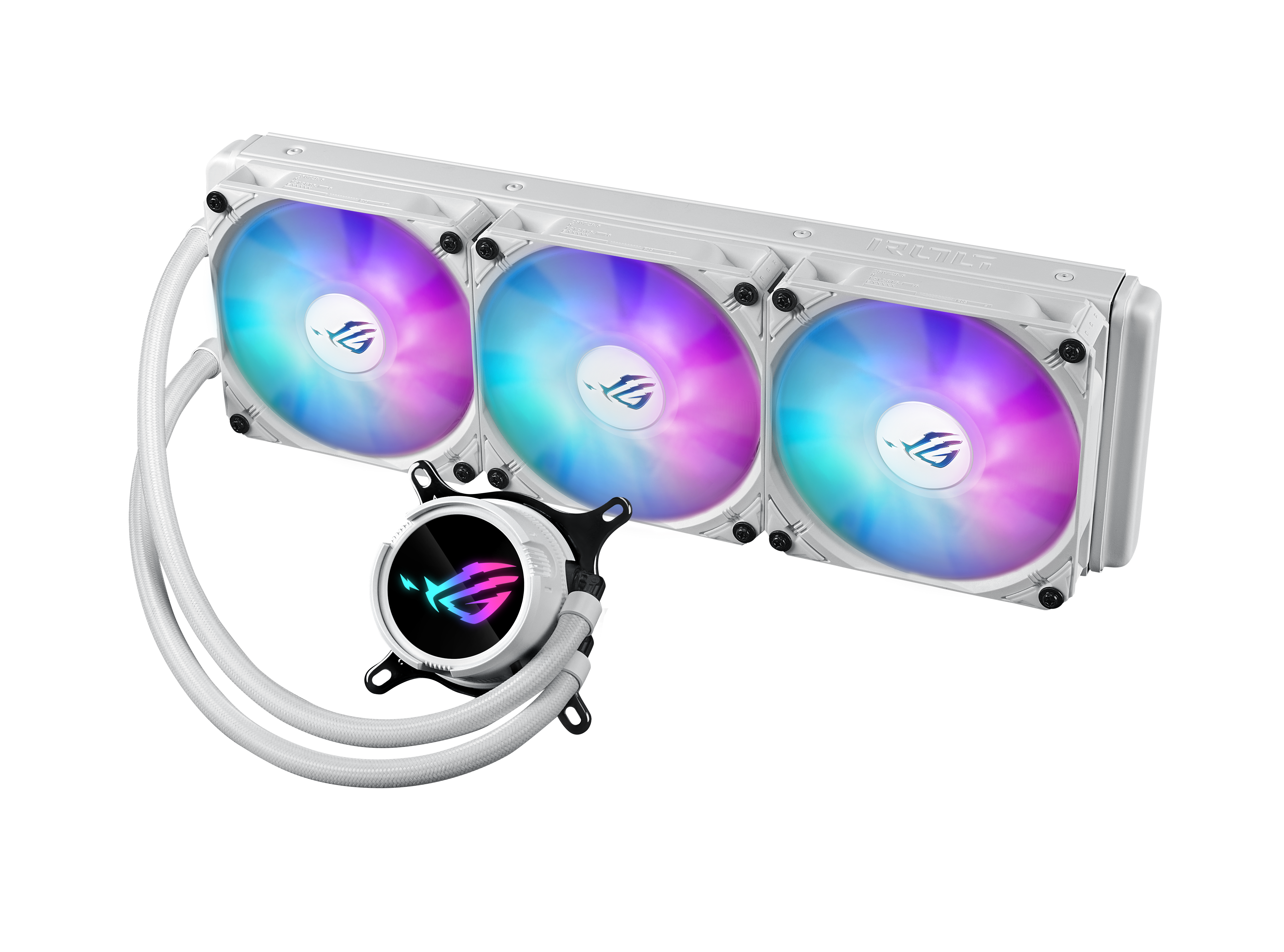 ASUS ROG STRIX LC III 360 ARGB WHITE EDITION AiO Liquid Cooler Vandkøling - GEEKD.dk