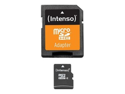 Intenso Micro SD Card w/ Adapter - 32GB