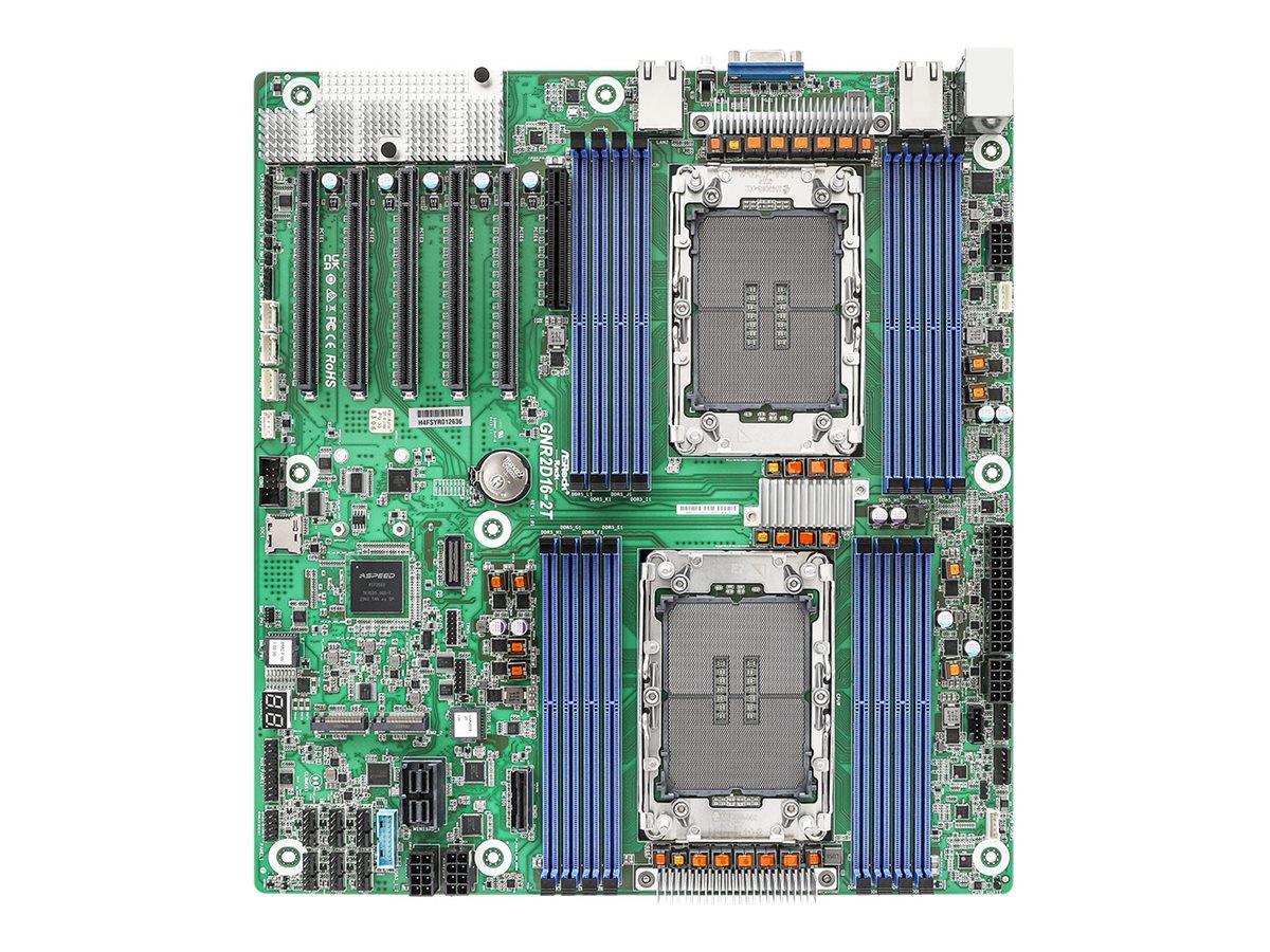Asrock GNR2D16-2T EEB LGA 4710 (Socket E2) Intel® SoC