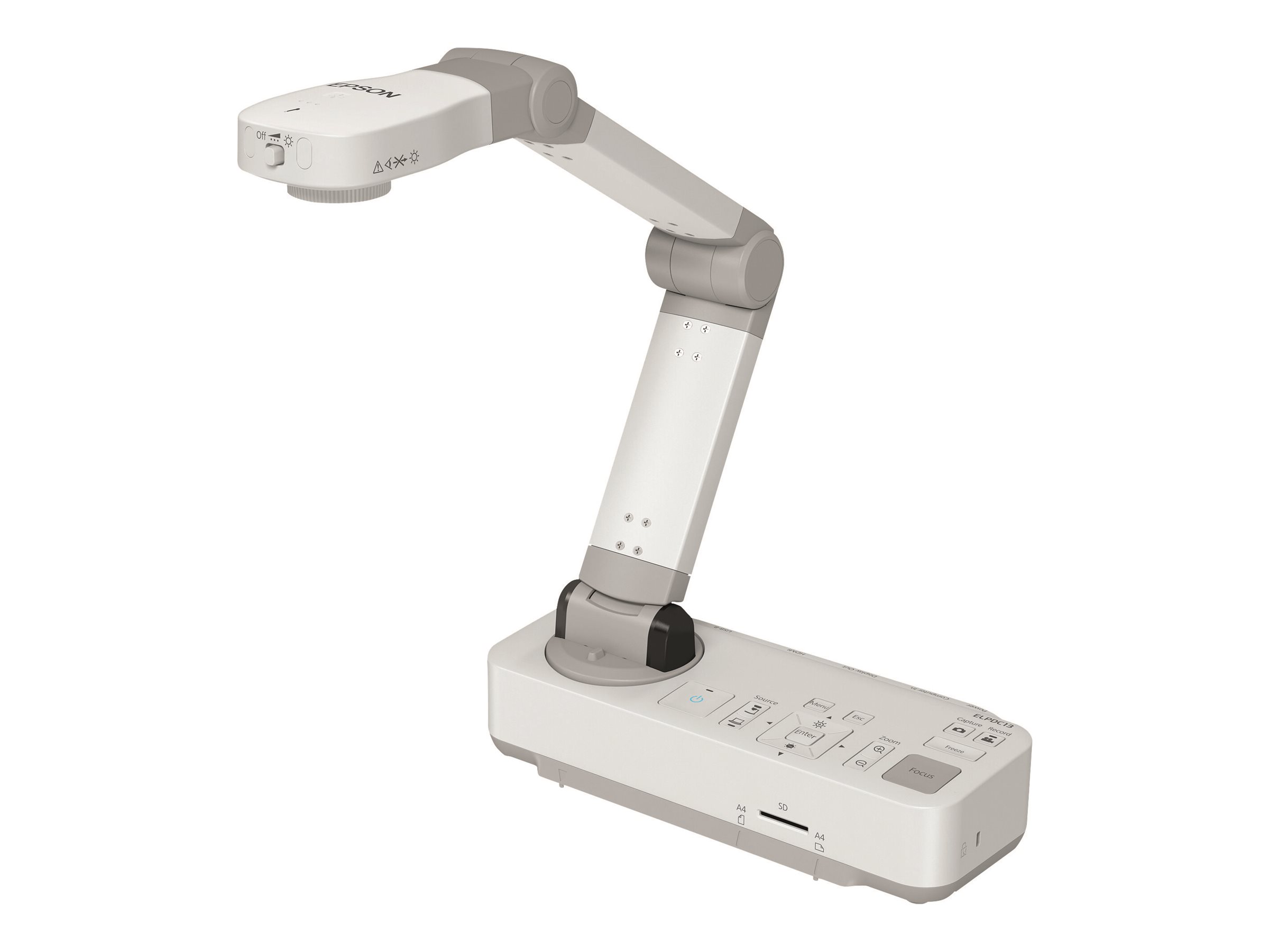 Epson ELPDC13 - Digitalkamera for dokumenter - farve - 2.1 MP - 1920 x 1080 - audio - VGA, HDMI - USB