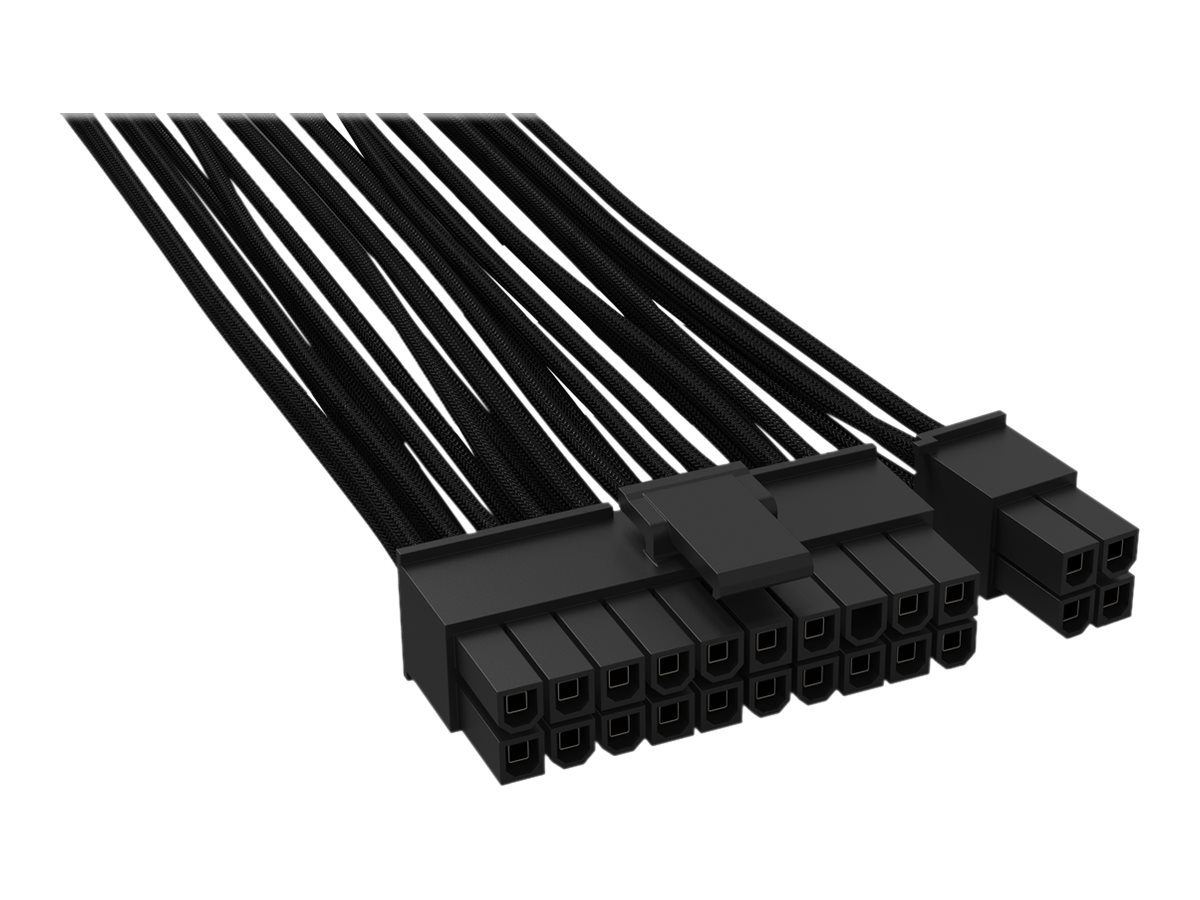 be quiet! CB-6620 - Strømkabel - 24 pin ATX (20+4) - 61 cm - sort