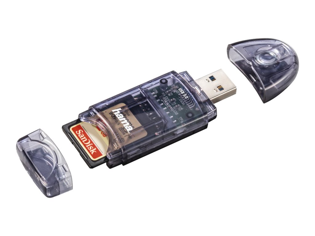 Hama USB 3.0 Card Reader SD / micro SD anthracite
