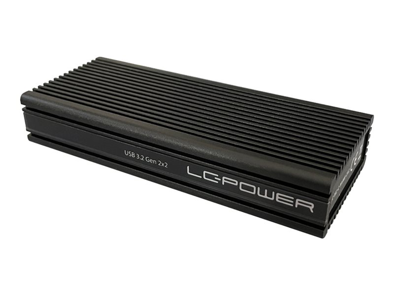 LC Power Ekstern Lagringspakning USB 3.2 (Gen 2x2) M.2 NVMe Card