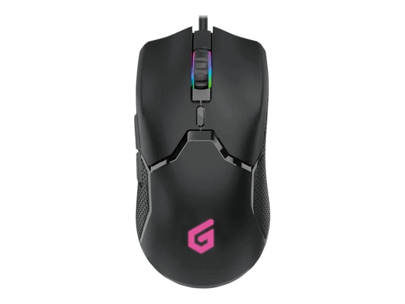 Conceptronic DJEBBEL05B 6D - mouse - USB 2.0 - black - Mus - Optisk - 6 knapper - Sort