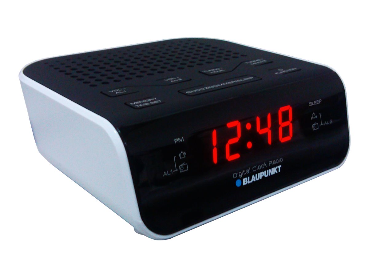 Blaupunkt CR5WH Clock-radio Sort Hvid