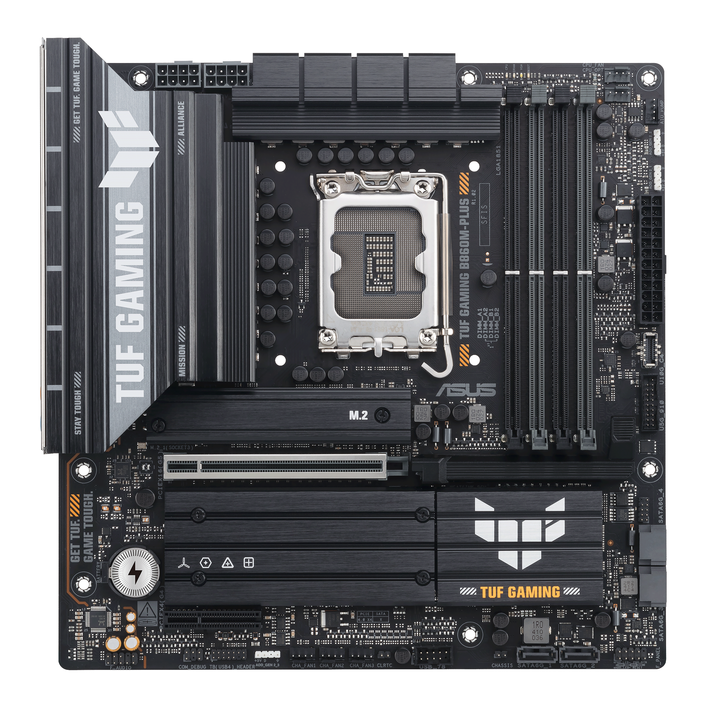 Asus Tuf Gaming B860m-plus Intel B860 Lga 1851 (socket V1) Micro Atx Lga 1851 Micro-atx Bundkort