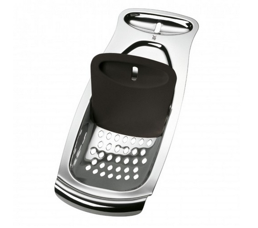 WMF 06.0830.6040 Manuelle rivejern og spiralsnitter Sort, Rustfrit stål