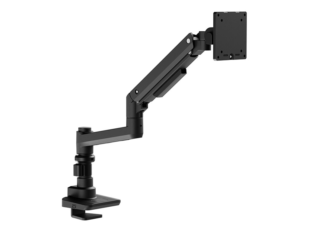 Multibrackets M Deskmount Spring Single - Monteringssæt (bordmontering) - for LCD display - stål, højglansaluminium - sort - skærmstørrelse: 15-27