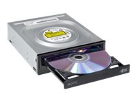 Hitachi-LG Data Storage GH24NSD6 - Disk drev - DVD±RW (±R DL) / DVD-RAM - 24x/24x/5x - Serial ATA - intern - 5.25