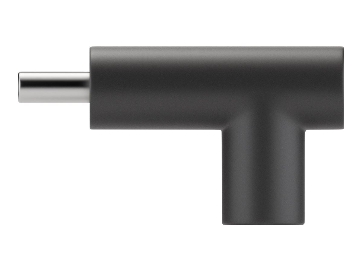 Goobay Adapter USB-C™ till USB-C™ 90°, svart USB-C™ uttag > USB-C™ plugg