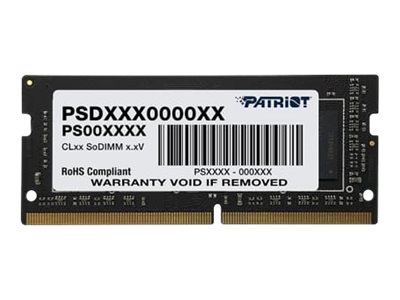 Patriot DDR4 16GB 2666MHz CL19 Ikke-ECC SO-DIMM 260-PIN