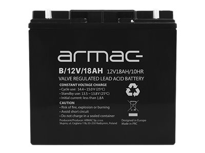 Armac - UPS-batteri - 1 x batteri - Blysyre - 18 Ah
