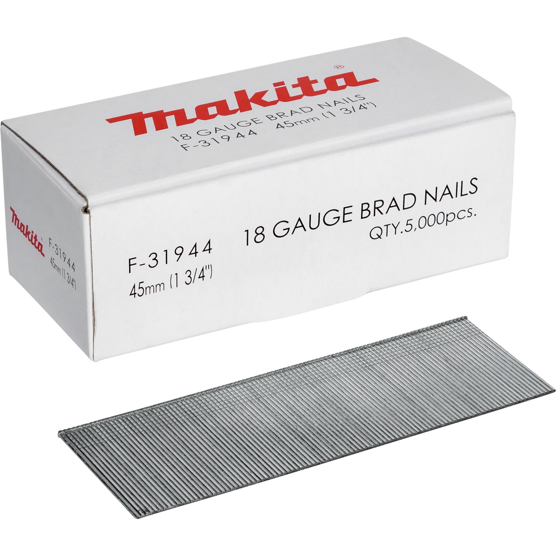 Makita Gauge Brad Nails 1,2x45mm F-31944 5000 pcs.